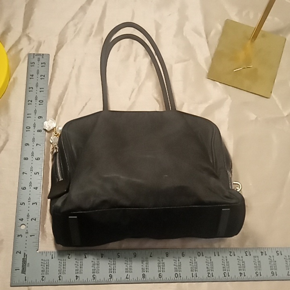 Prada Black Briefcase With Structured Design - image 2